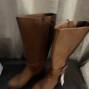 Primark Shoes Elegant Brown Kneehigh Boots Poshmark